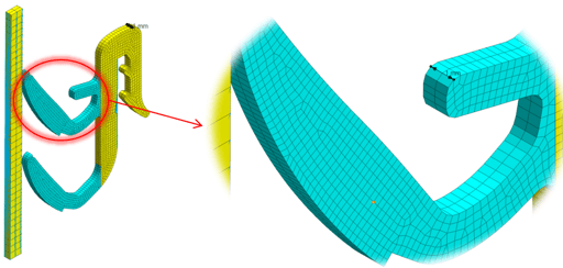 Generating mesh using manual mesh method